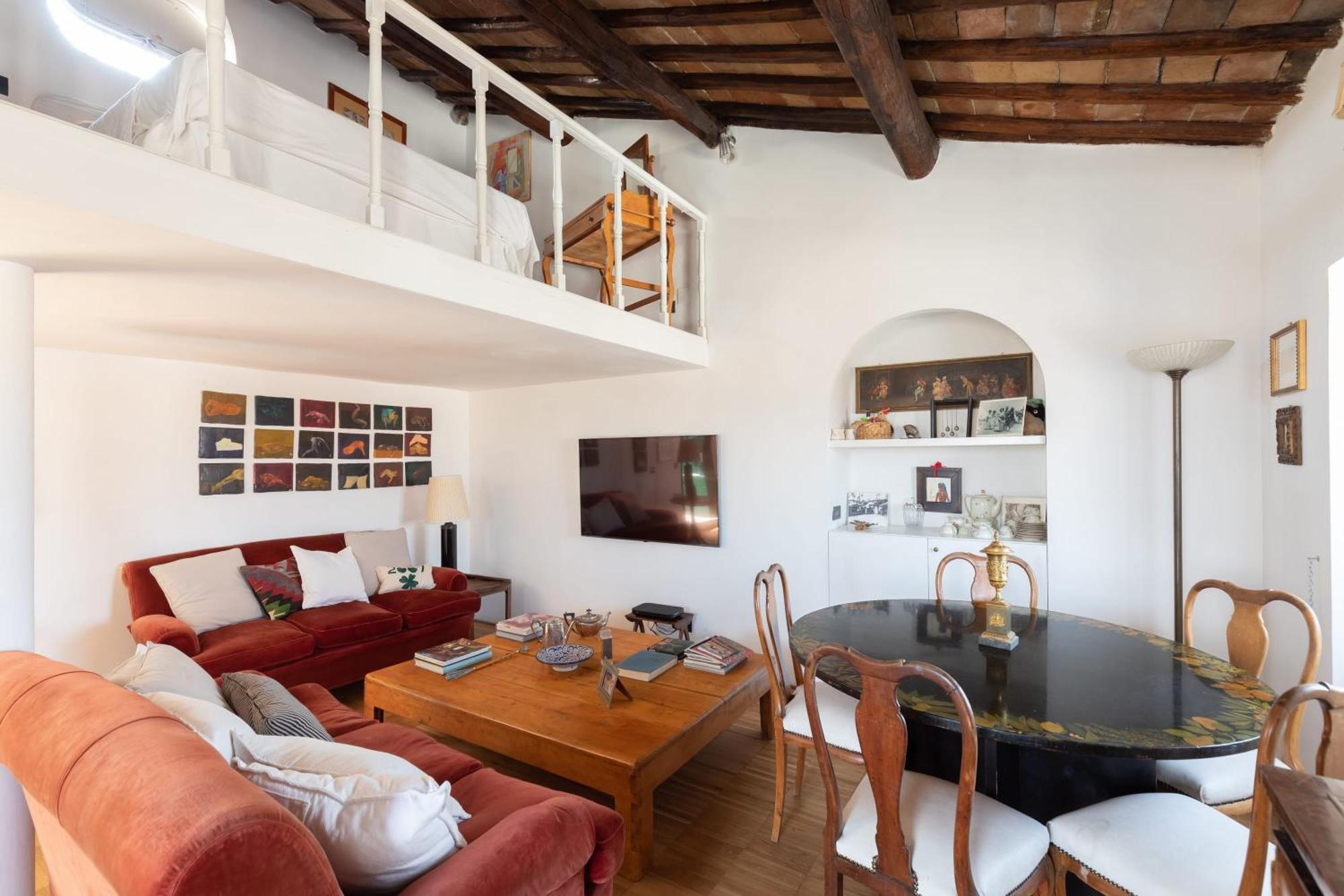 Apartamento Farnese Stunning Penthouse | Romeloft Roma